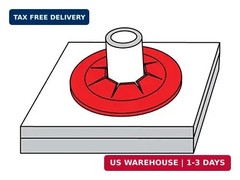 Push-On Pushnut, 5/8 Spring Steel, Black, Phosphate & Oil, 2-Piece