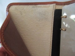 Vintage Hartmann Leather Address petite agenda 4700 belt 662 Wallet 4.5×6″ *read