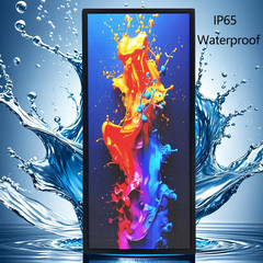 P3 Full Color LED Scrolling Sign, WiFi/USB Control, Brightness Adjustable 40″x17