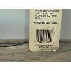NEW Vintage Pilot Black Extra Fine Point Permanent Marker BSC-UF
