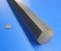 4140 Alloy Steel Hex Rod 1.75″ Hex x 5 Foot Length