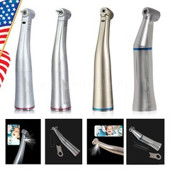Dental 1:1 1:5 LED/No LED Contra Angle Fiber Optic Handpiece Inner Spray Fit NSK