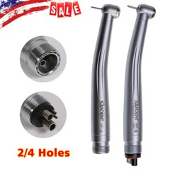 NSK Style Dental Fiber Optic LED Egenerator high speed handpiece Turbine 2/4HOLE