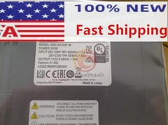 1PC NEW Delta AC Servo Drive 1ph 220V 200W 1.55A CANopen E-CAM ASD-A2-0221-M