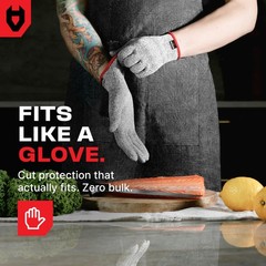 Premium Cut Resistant Gloves Food Grade — 100% Food Safe — Level 5 Meat Cutti…