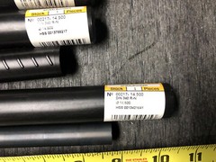 GUHRING 14.50 MM EXT LENGTH DRILLS HSS BLACK OXIDE LOT OF 6 NEW / UNUSED LATHE