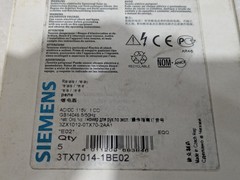 SIEMENS 3TX7014-1BE02 RELAY AC/DC 115V 230V/3A 24V/1A (BOX OF 3)