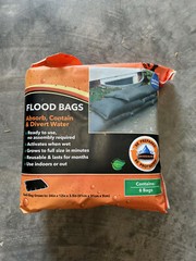 Quick Dam 6-Pack 24-in L x 12-in W Self-Inflating Polypropylene Flood Bag