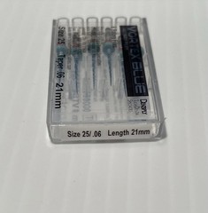 Vortex Blue Rotary Files Size 25 Taper .06 Length 21mm