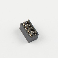10Pcs 2mm Pitch 2×4 Pin 8 Pin Female Double Row Straight Pin Header Strip