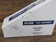 Uline H-596 Industrial Side Loader Handheld 3″ Tape Dispenser + Roll of Tape