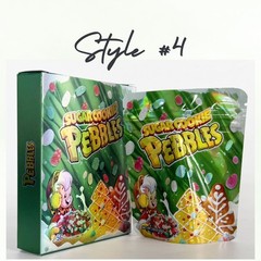3.5g Mylar Bags with Box Smell Proof Resealable (128 Pack +) Mix Match Wholesale