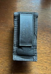 Uncle Mike’s Sidekick Aerosol Agent Case – Black W/ Snap Down Flap