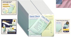 Restaurant Server Note Pads 2500 Sheets – 50 Pads Carbonless