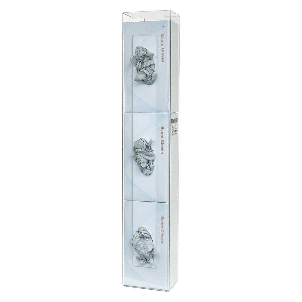 BOWMAN DISPENSERS GP-107 Glove Box Dispenser,3 Boxes 34GE93