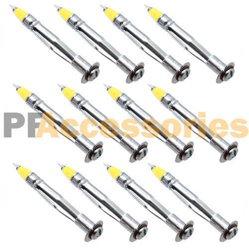 12 Pcs Heavy Duty #6 – 1-1/2″ inch Hollow Wall Anchors for 1/2″ Drywall Board