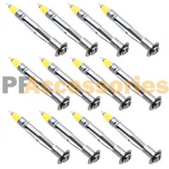 12 Pcs Heavy Duty #6 – 1-1/2″ inch Hollow Wall Anchors for 1/2″ Drywall Board