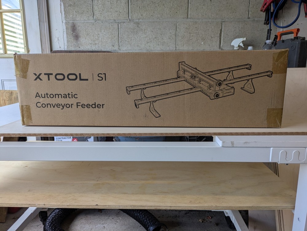 xTool S1 Automatic Conveyor Feeder, Automatic Conveying, Extra Large Processing