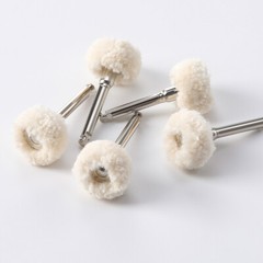 Dental Polishing Buffing Wheel Brushes RA 2.35mm Shank for Rotary Tool