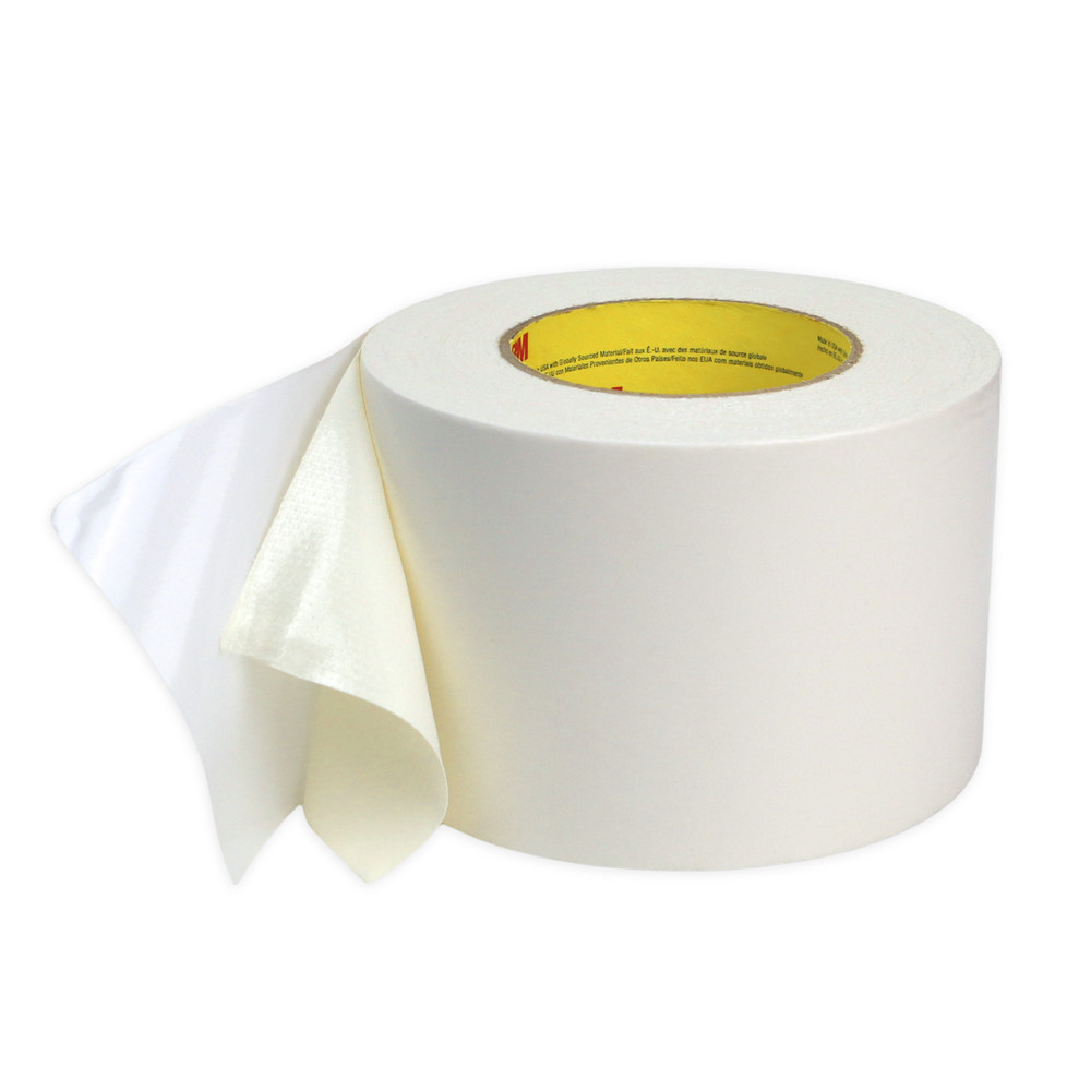 3M Double-Sided Cloth Tape (97056): 4 in. (96mm actual) x 36 yds. (White)
