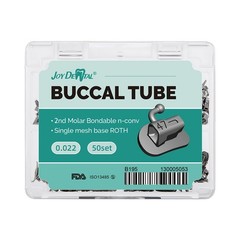 50 Set Dental Orthodontic 1ST Molar Bondable Non-Conv MBT0.022 Buccal Tubes