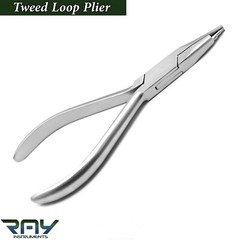 Orthodontic Tweed Loop Forming Plier Serrated Dental Omega Loop Bending Pliers