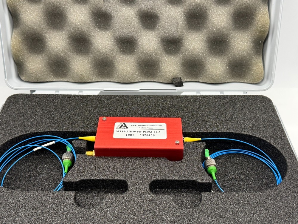 AA opto-electronic modulator MT80-FIR40-Fio-PM0,5-J1-A