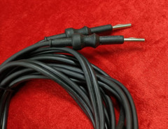 Laparoscopic Patient Plate Cable Cord With Round Connector Silicon Material -1pc