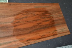 Tigerwood Raw Wood Veneer Sheet 9 x 35 inches 1/42nd UGLY! 7649-34