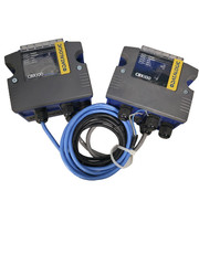 Datalogic CBX100 Connection Box – Lot of 2 with Interconnect Cable
