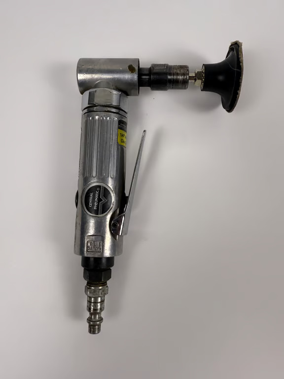 Central Pneumatic 1/4 in Air Angle Die Grinder Pneumatic Right Angle Grinder