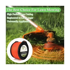 0.08Inch-1200Ft-3.6Lb Grass Wacker String Compatible with De Wa… USA Fast Ship
