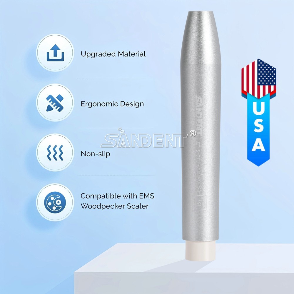 Dental Ultrasonic LED Piezo Scaler Handpiece fit For EMS / SKYSEA / VRN