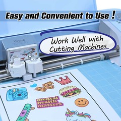 300 Sheets Koala Sticker Paper 8.5×11 Matt White Full Sheet Label Inkjet / Laser