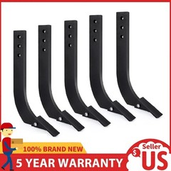 5 Pack 16” Box Blade Shank Ripper Shank ,Box Scraper Shank Teeth Pins,3 Holes
