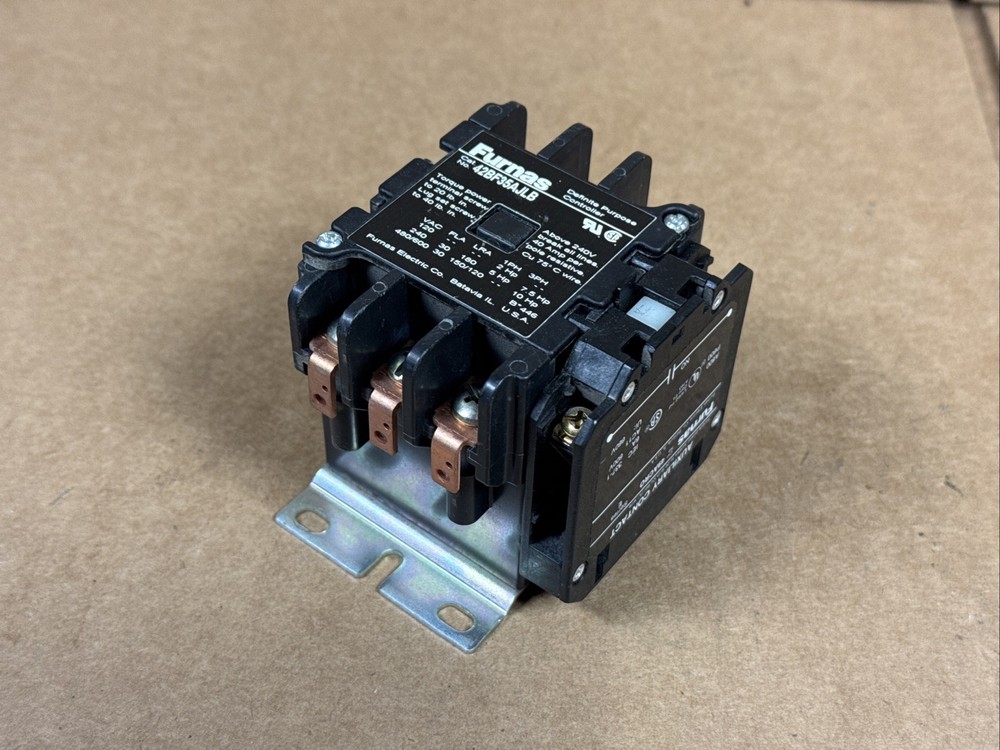 FURNAS 42BF35AJLB Definite Purpose Contactor w/ 49ACRO Auxiliary FAST SHIPPING