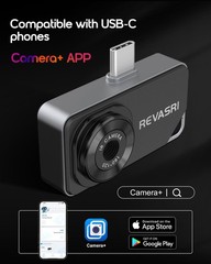 Thermal Camera for iPhone and Android, 320×240 Super IR Resolution Thermal Im…