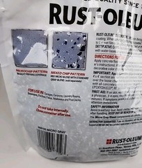 Rust-Oleum 1 lb. Micro Blue/Gray Decorative Color Chips For Paint
