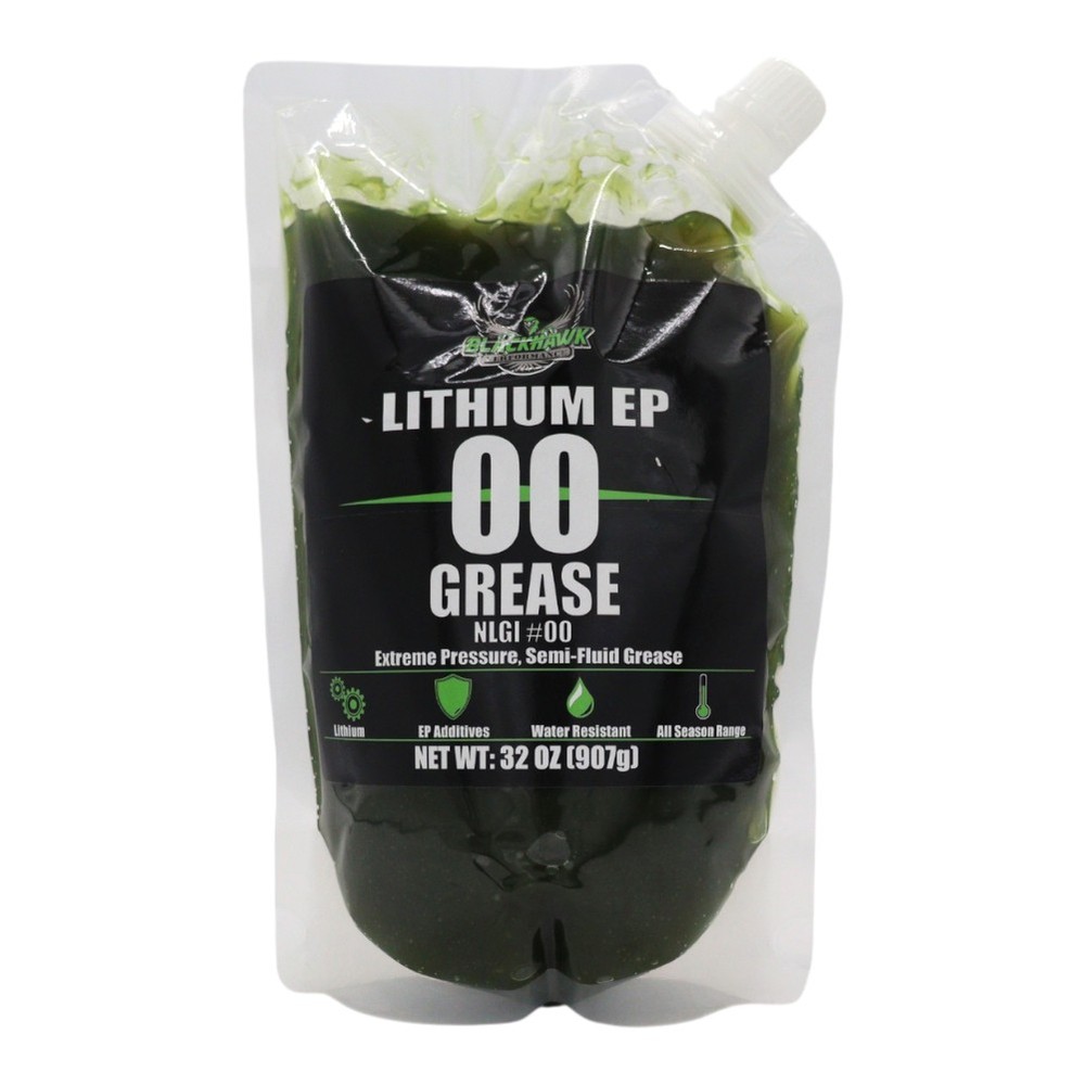 BLACKHAWK PERFORMANCE Lithium EP00 Grease – 32 oz EZ Squeeze Pouch (1pk)