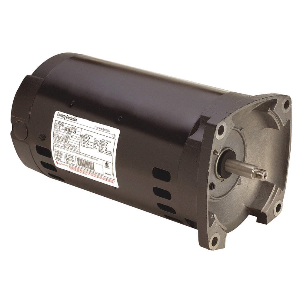 CENTURY H491 Motor,1/2 HP,3,450 rpm,56Y,208-230/460V 4YY42