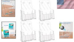 Plastic Journals Display Stand, 8.5″ Wide – 4 Pack