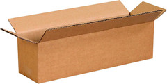 14 X 4 X 4 Corrugated Cardboard Boxes, Long 14″L X 4″W X 4″H, Pack of 25 | Shipp