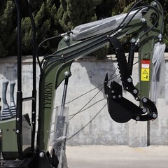 Free Ship Mini Excavator 1 Ton Digger 13.5hp Gas Tracked Crawler B&S EPA Engine
