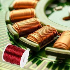 16 AWG Magnet Wire, 1 lb Magnetic Coil Wire, 155C(311F)