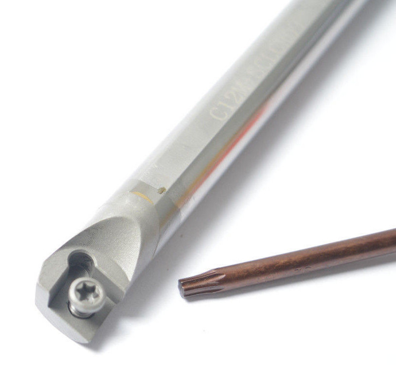 1pc TS- C12M-SCLCR09 Solid carbide holder (Tungsten steel shock tool holder CCMT