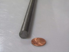1045 Steel Rod (.500″) – 1/2″ Diameter x 2 Foot Length, 3 Units