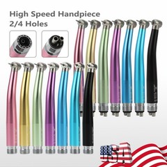 Dental High Speed Handpiece Push Button 4 hole/2 hole NSK Style 7 colors
