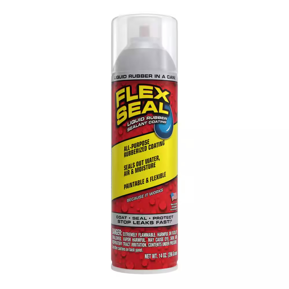 Flex Seal Clear 14 oz. Liquid Rubber Sealant Spray