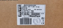 BURKERT 8711 25.0 SLPM Flowmeter CH4 Methane 24V 13W NEW