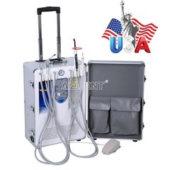 Mobile Delivery Unit Turbine Cart Air Compressor /Portable Dental Suction System